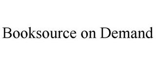 BOOKSOURCE ON DEMAND trademark