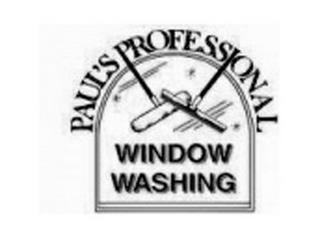 PAUL'S PROFESSIONAL WINDOW WASHING trademark