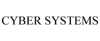 CYBER SYSTEMS trademark