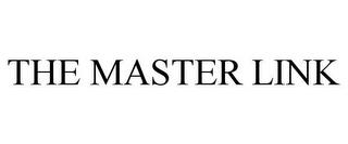 THE MASTER LINK trademark