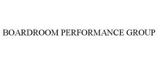 BOARDROOM PERFORMANCE GROUP trademark