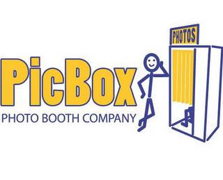 PICBOX PHOTO BOOTH COMPANY PHOTOS trademark