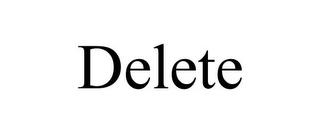 DELETE trademark