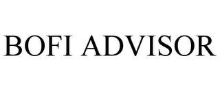 BOFI ADVISOR trademark