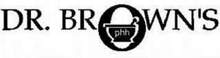 DR. BROWN'S PHH trademark