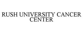 RUSH UNIVERSITY CANCER CENTER trademark