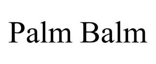 PALM BALM trademark