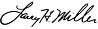 LARRY H. MILLER trademark