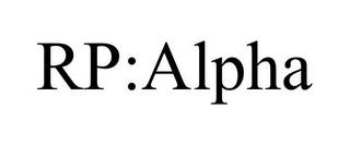 RP:ALPHA trademark