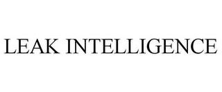 LEAK INTELLIGENCE trademark