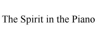 THE SPIRIT IN THE PIANO trademark