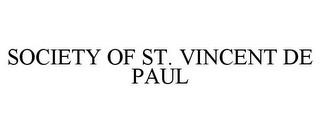 SOCIETY OF ST. VINCENT DE PAUL trademark