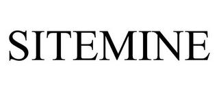 SITEMINE trademark