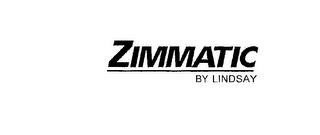 ZIMMATIC BY LINDSAY trademark