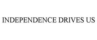 INDEPENDENCE DRIVES US trademark