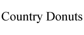 COUNTRY DONUTS trademark