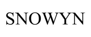 SNOWYN trademark