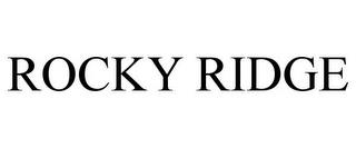 ROCKY RIDGE trademark