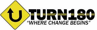 U-TURN 180 "WHERE CHANGE BEGINS" trademark