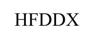 HFDDX trademark