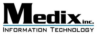 MEDIX INC. INFORMATION TECHNOLOGY trademark