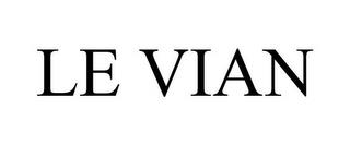 LE VIAN trademark