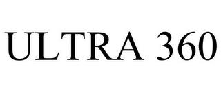 ULTRA 360 trademark