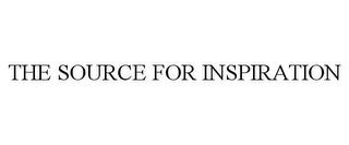 THE SOURCE FOR INSPIRATION trademark