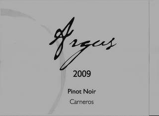 ARGUS 2009 PINOT NOIR CARNEROS trademark