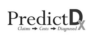 PREDICTDX CLAIMS COSTS DIAGNOSED trademark