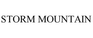 STORM MOUNTAIN trademark