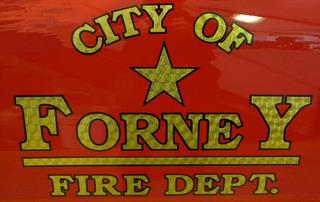 CITY OF FORNEY FIRE DEPT. trademark