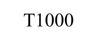 T1000 trademark