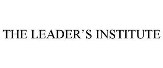 THE LEADER'S INSTITUTE trademark