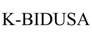 K-BIDUSA trademark