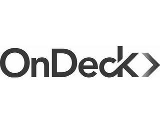 ONDECK trademark