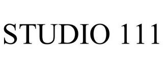 STUDIO 111 trademark