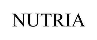 NUTRIA trademark