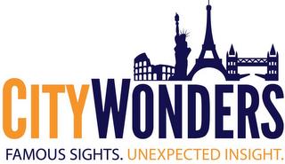 CITY WONDERS FAMOUS SIGHTS UNEXPECTED INSIGHT trademark