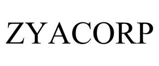 ZYACORP trademark