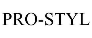 PRO-STYL trademark