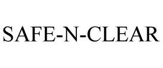 SAFE-N-CLEAR trademark