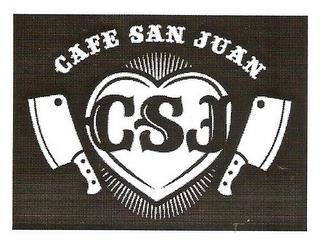 CSJ CAFE SAN JUAN trademark