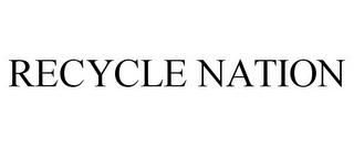 RECYCLE NATION trademark