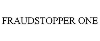 FRAUDSTOPPER ONE trademark