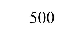 500 trademark