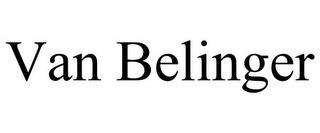 VAN BELINGER trademark