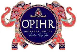 SINCE 1761 OPIHR ORIENTAL SPICED LONDON DRY GIN trademark