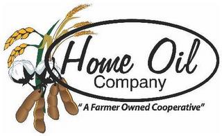 HOME OIL COMPANY "A FARMER OWNED COOPERATIVE" trademark