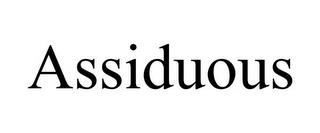 ASSIDUOUS trademark